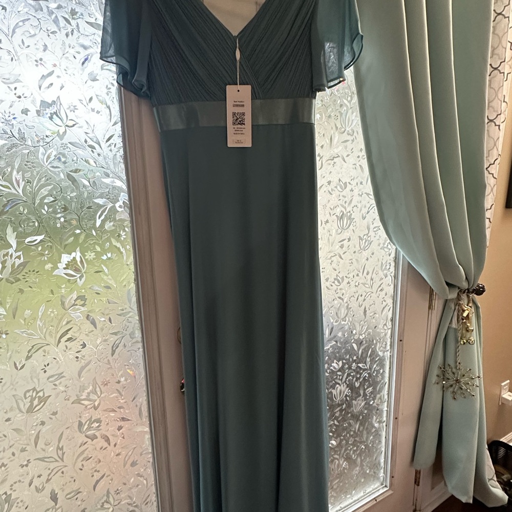 Ever Pretty Teal Evening Gown